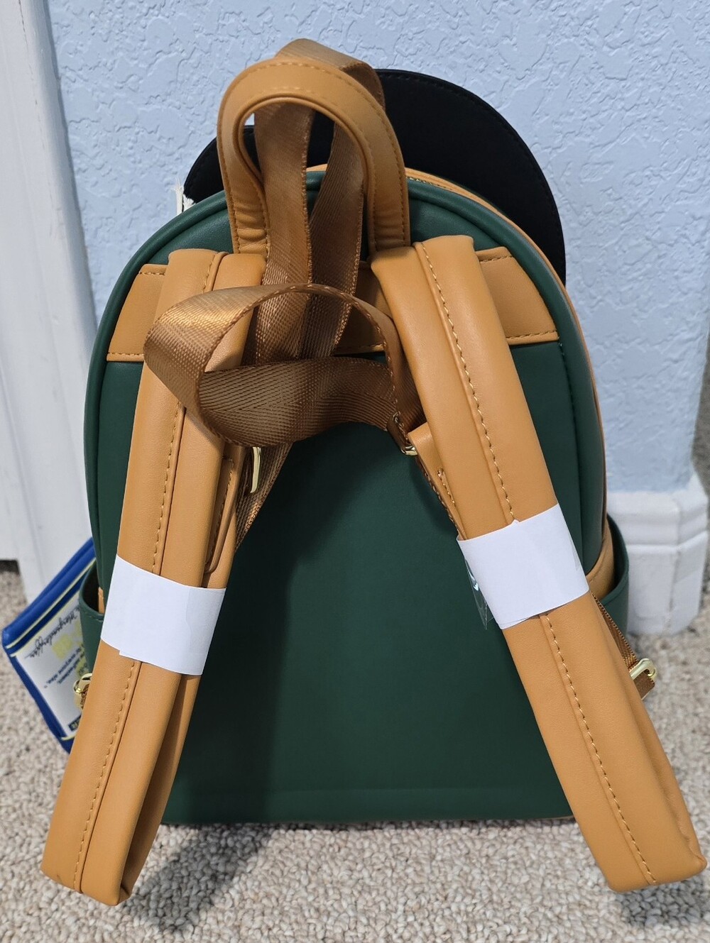Loungefly Daria Green and Brown Character Mini Backpack - Picture 4 of 6